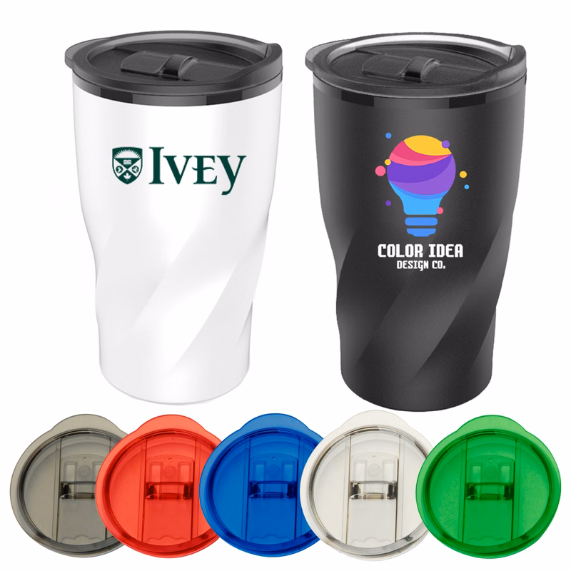 14oz Stainless Steel Twisting Tumbler with Lid