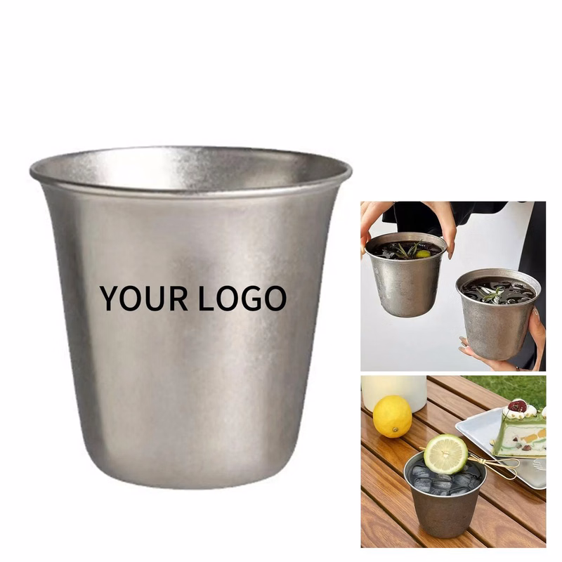 Stainless Steel Cup with Matte Finish