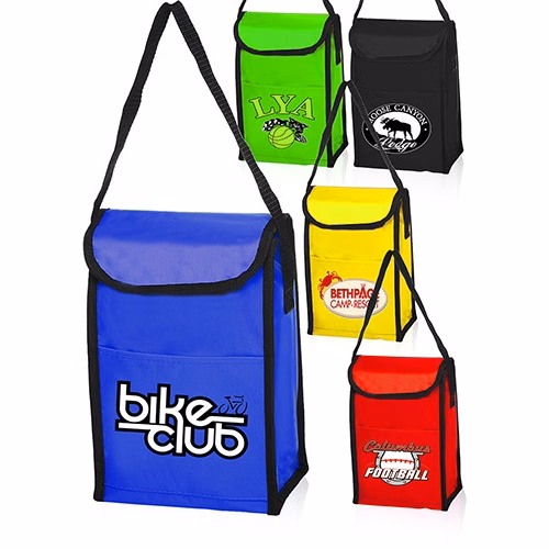 Insulated Lunch Bags - 7" W x 10"H