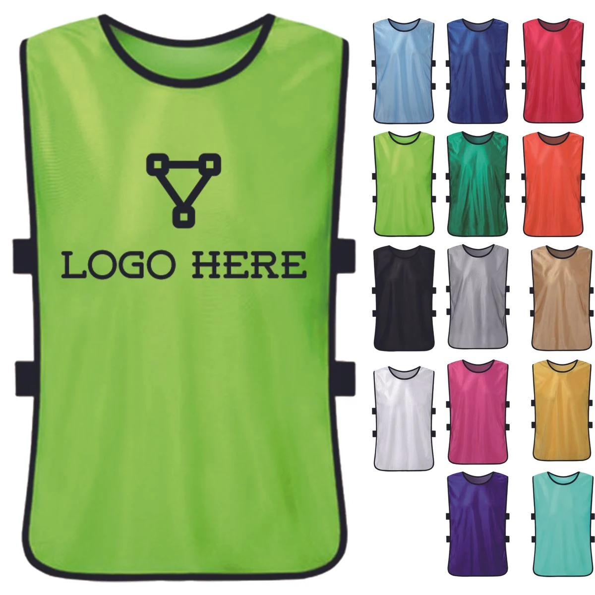MOQ1 Football Training Vest for Adults & Kids 1