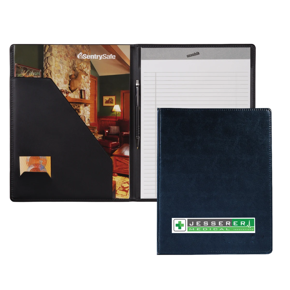 Stanford Simulated Leather Pad Folder (USA made) 1