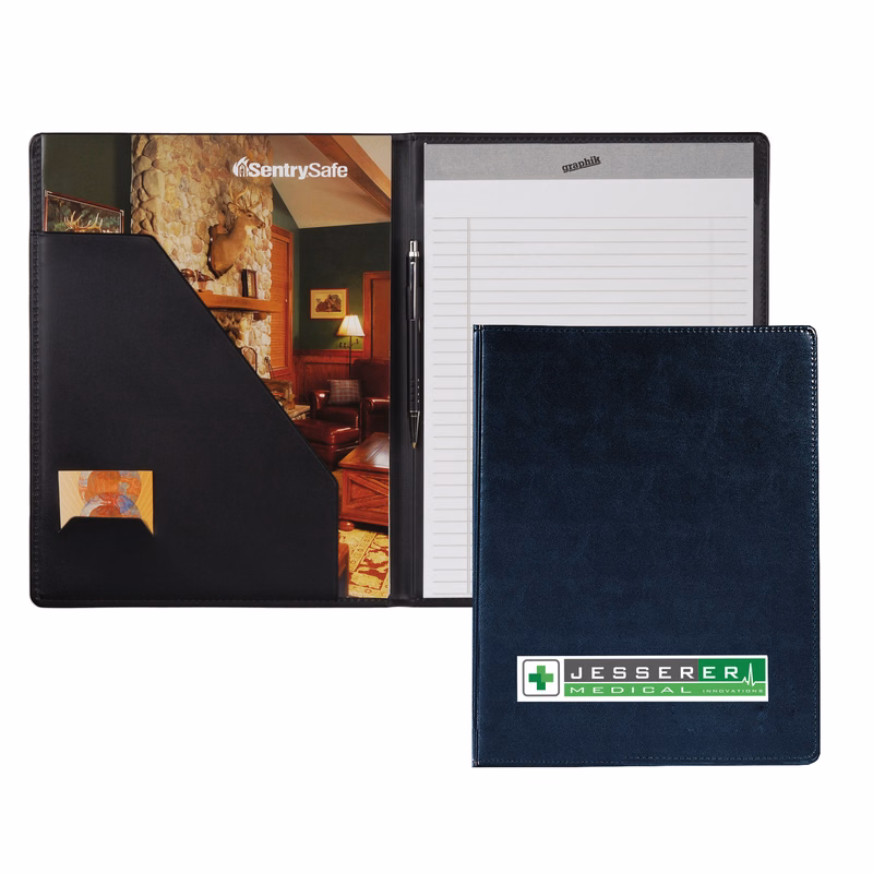 Stanford Simulated Leather Pad Folder (USA made)