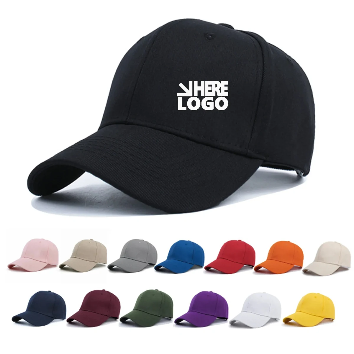 6 Panel Structured Baseball Caps 1