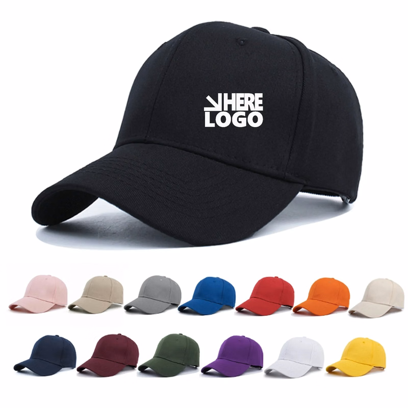 6 Panel Structured Baseball Caps