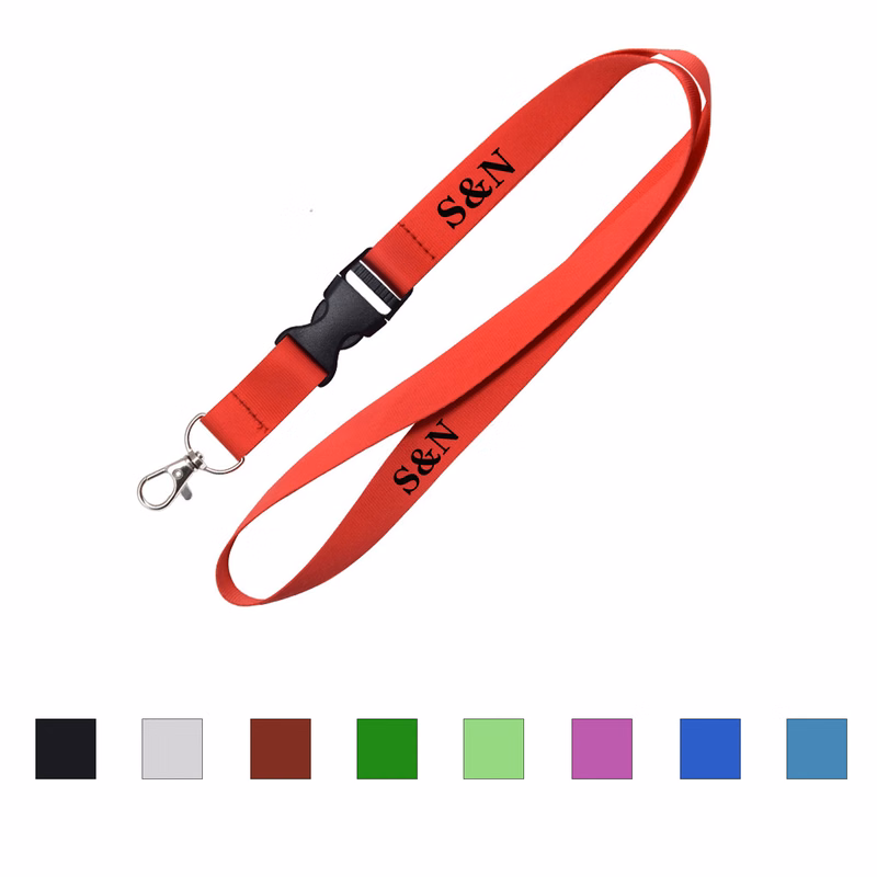 Detachable Buckle Keychain Lanyard