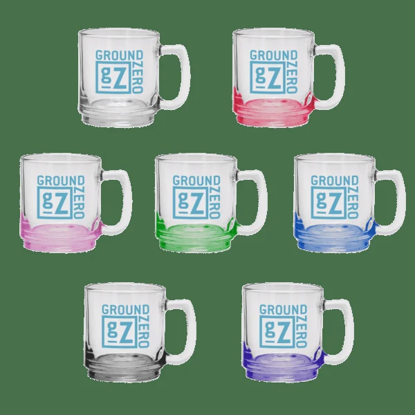 Java 9 oz. Glass Coffee Mug 1