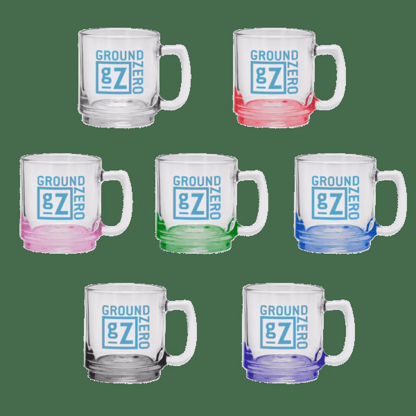 Java 9 oz. Glass Coffee Mug