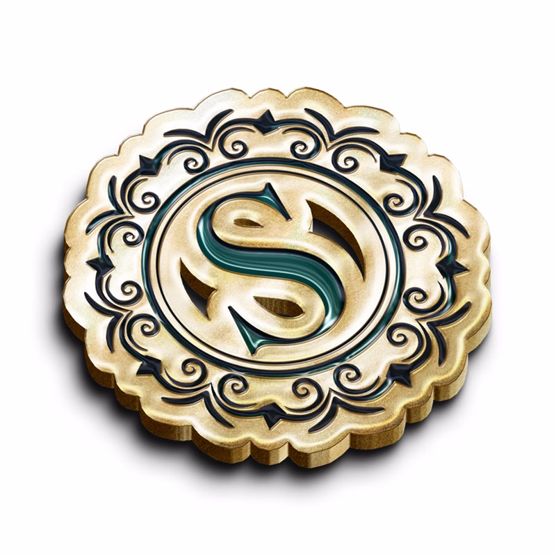 Hard Enamel Solid Zinc Alloy Lapel Pin