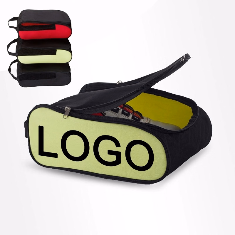 Custom Gift Polyester Mesh Panel Golf Shoe Bag