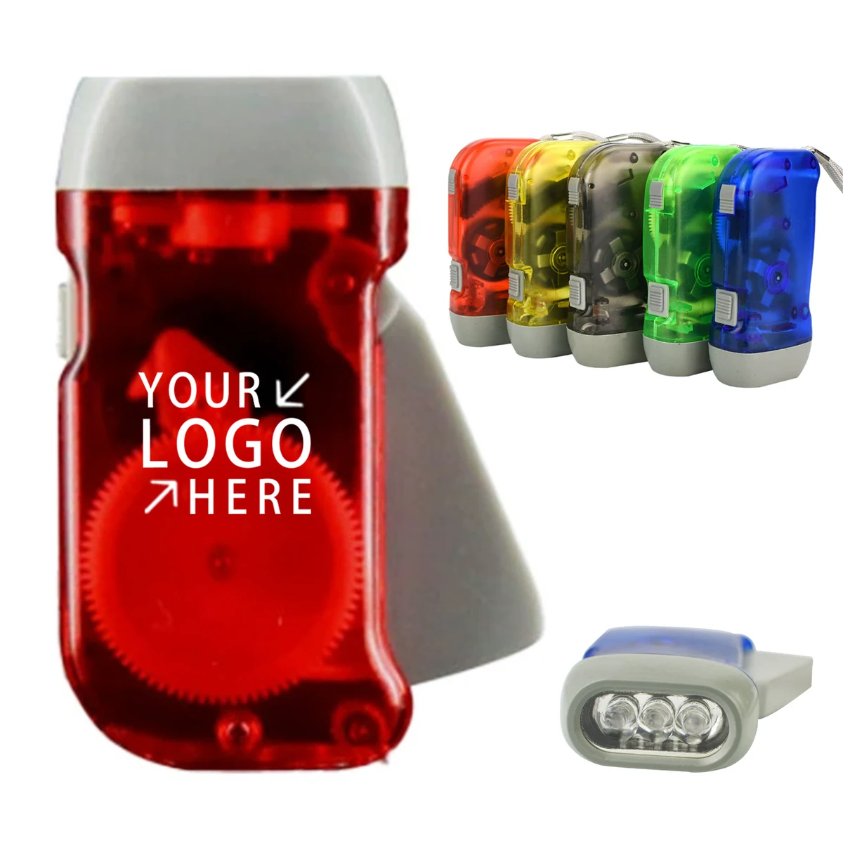 Manual Power Flashlight 1