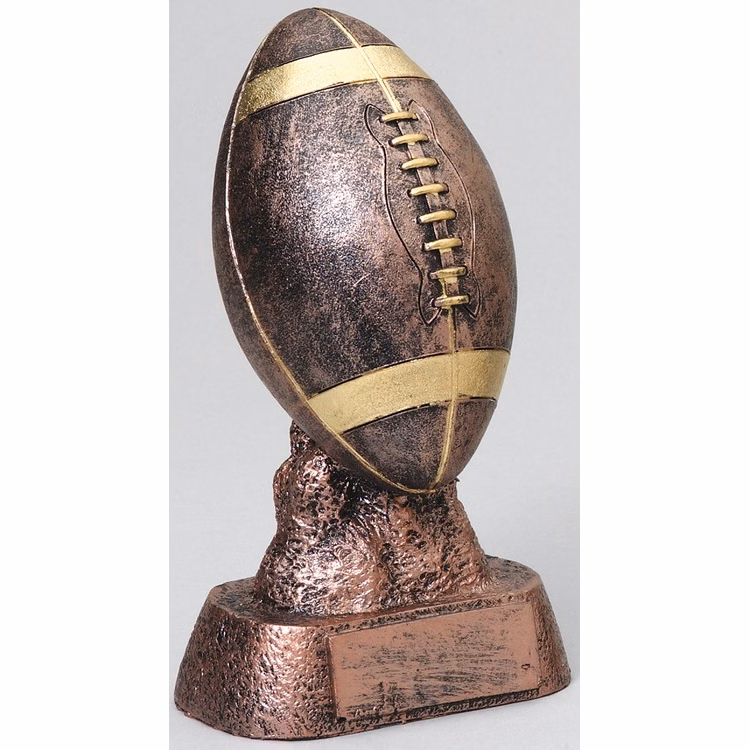 6" Tall Bronze Football Award