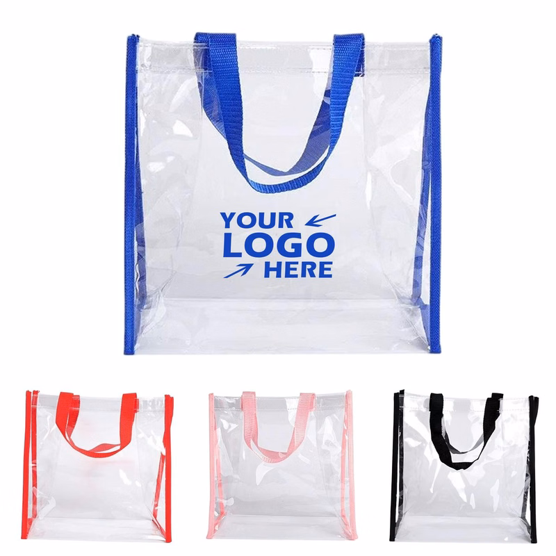 Clear Stadium-Compliant Tote Bag for Work Concerts