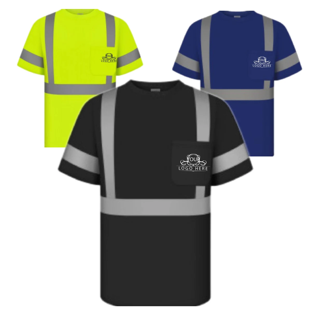 High Visibility Reflective Safety T-Shirt 1