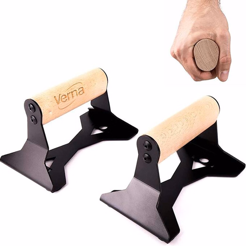 Wooden Handle Exercise Push-Up Bars