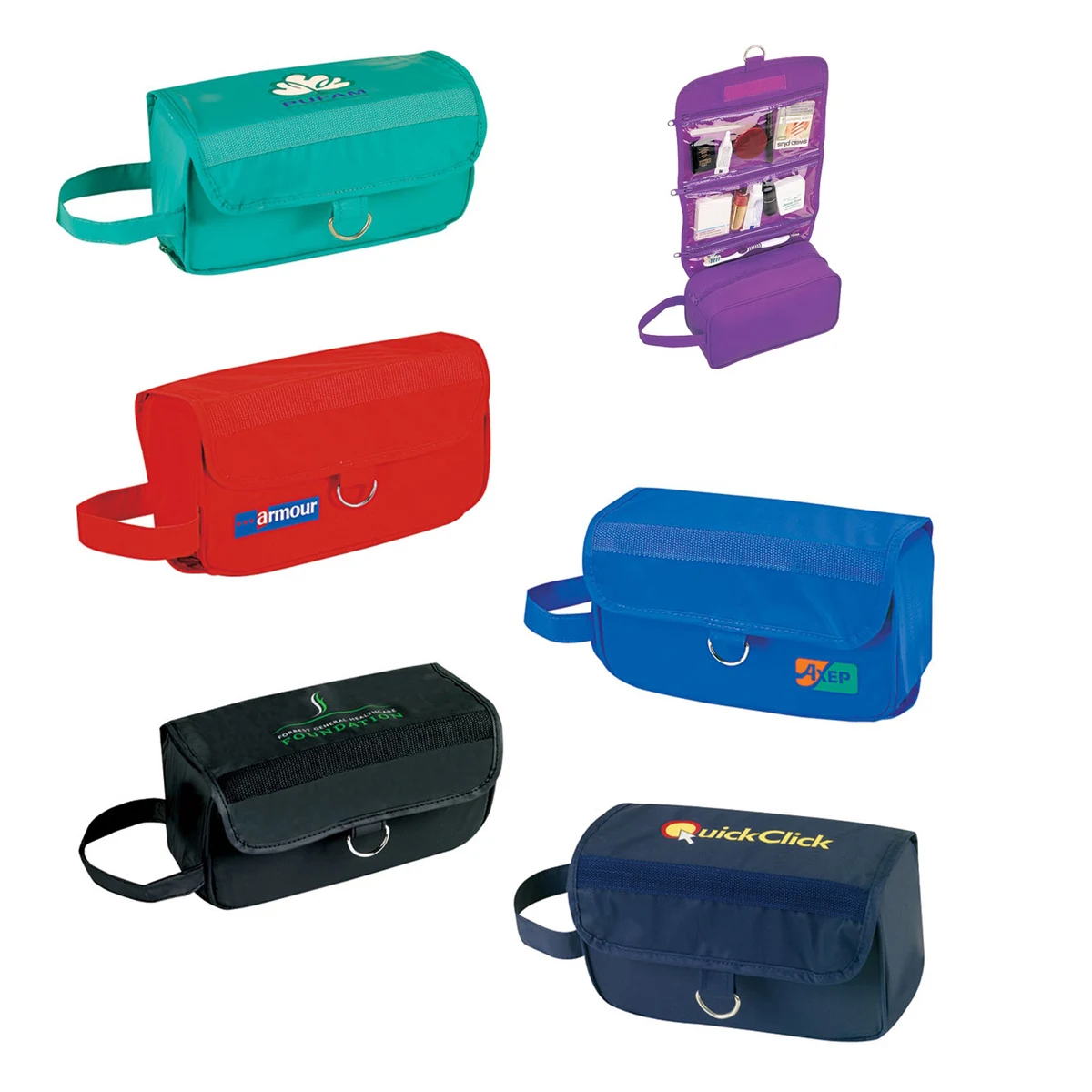 Traveler Roll-up Toiletry / Travel Kit Bag 1