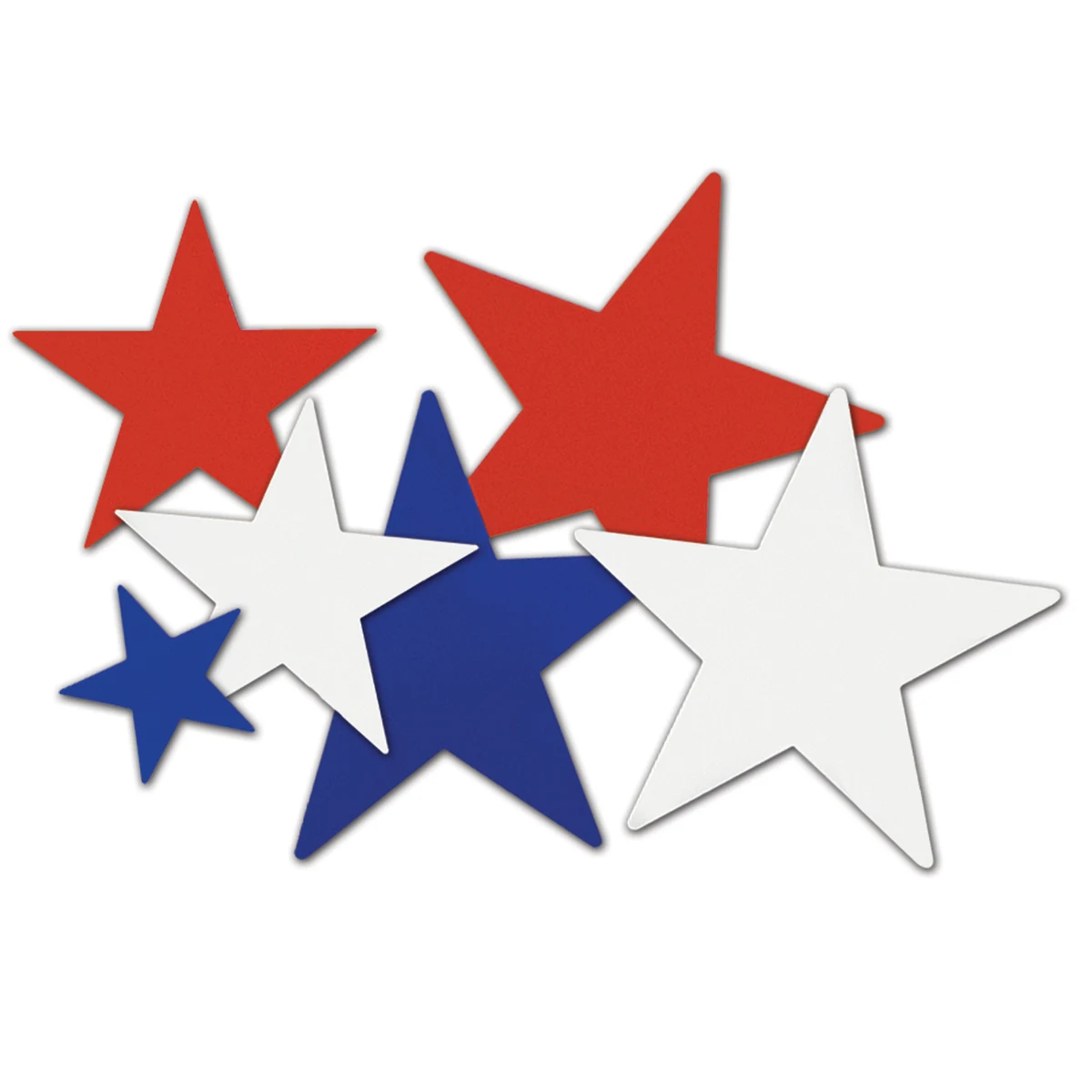Patriotic Star Cutout Assortment 1