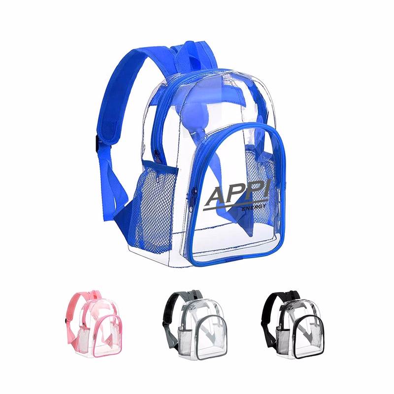 College Transparent Large Bookbag