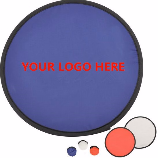 Foldable Polyester Flying Disc With Pouch