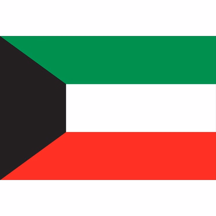 Kuwait Flag - 2' x 3' - Nylon