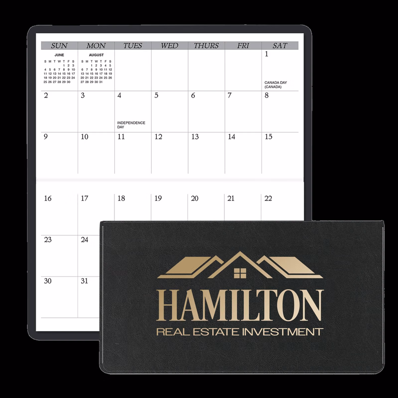 Executive Horizontal Monthly Pocket Planner
