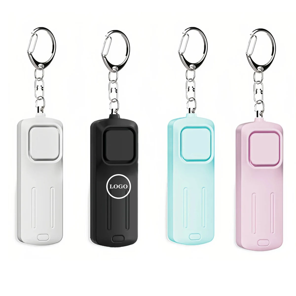 Rectangular Battery-Powered Personal Alarm with 130dB Sound 1