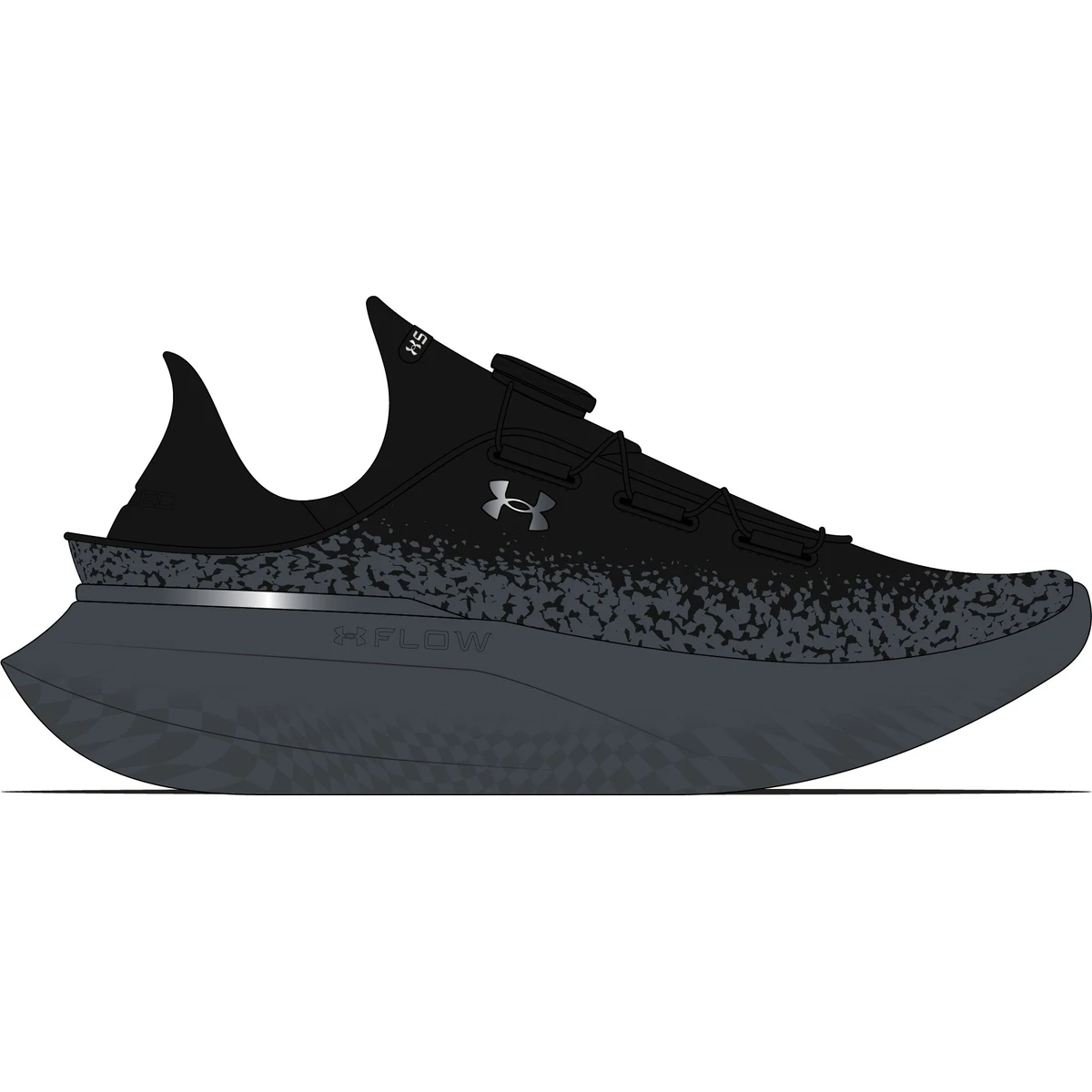 UA SlipSpeed Mega Unisex Shoes 1