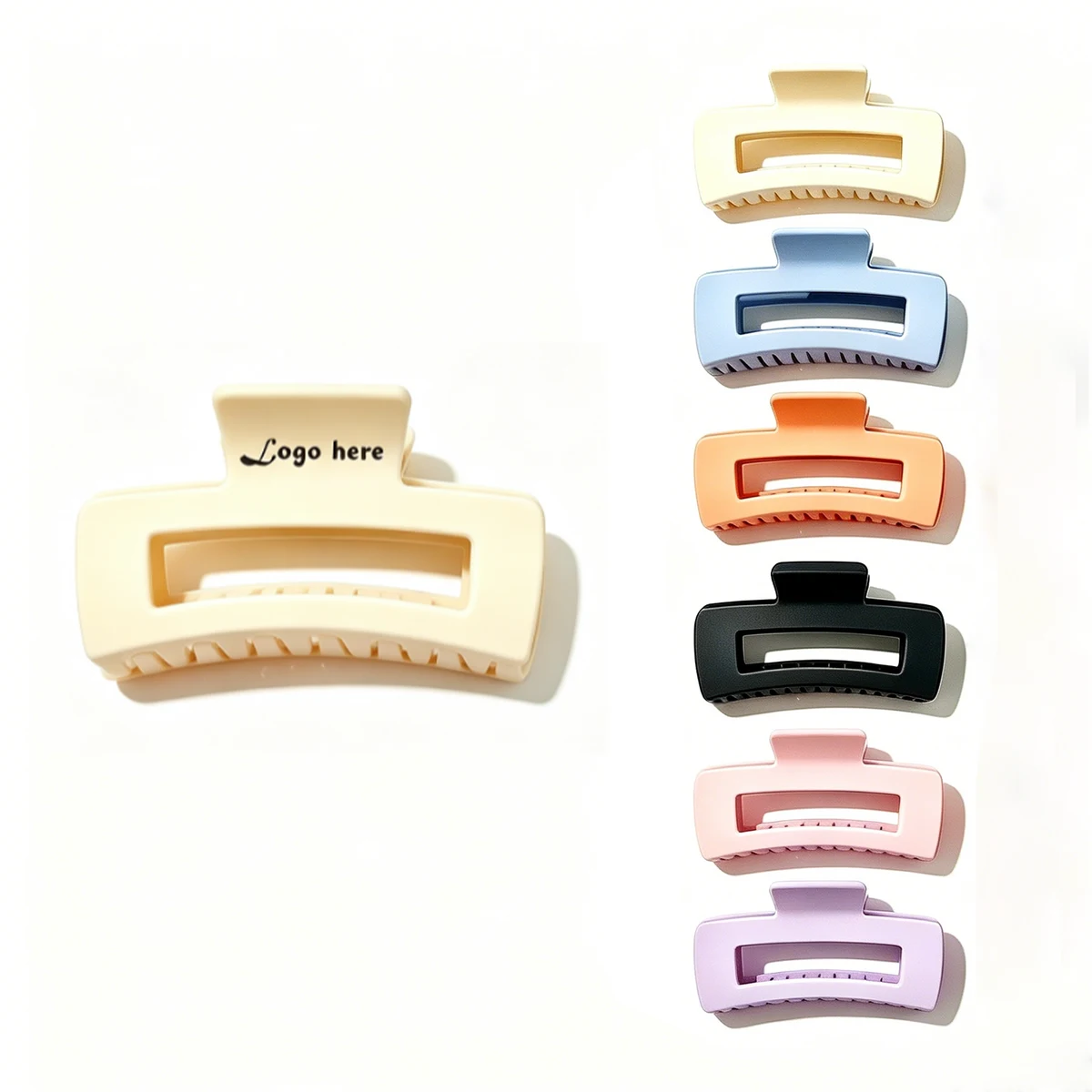 Trendy Customizable Claw Hair Clip for Daily Styling & Corpo 1