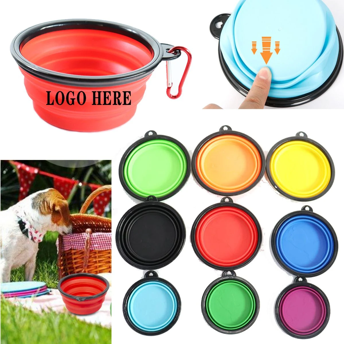 Promotional Food Grade TPE Pet Bowl 1