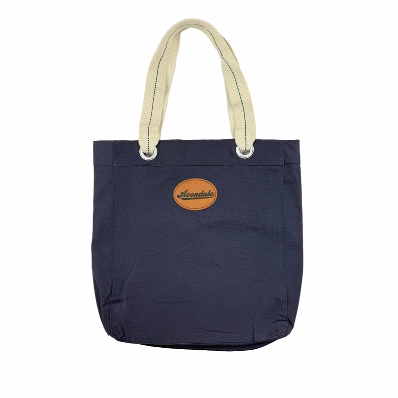 Tote Bag w/ Leatherette Patch