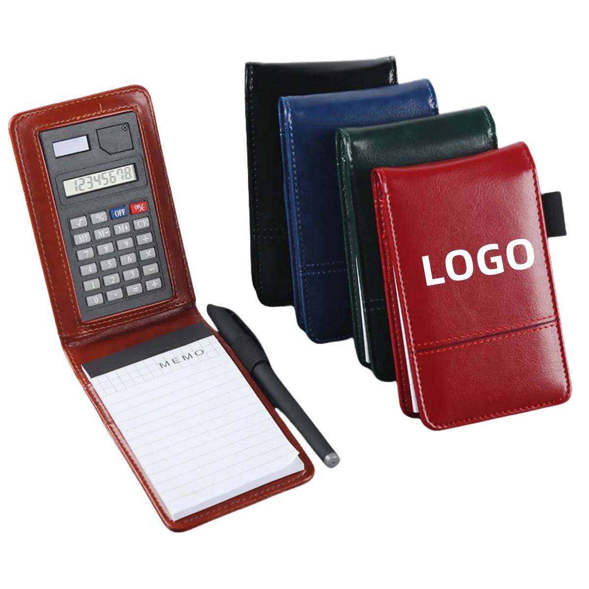 Leather A7 Multifunctional Calculator Notepad 1