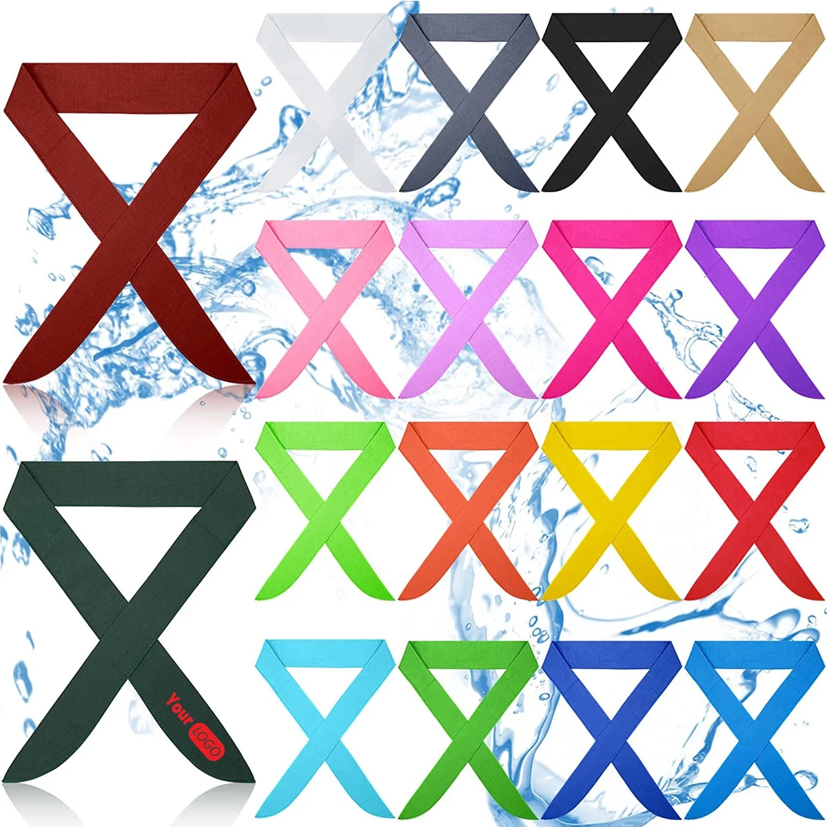 Summer Sports Cooling Ice Scarf 1