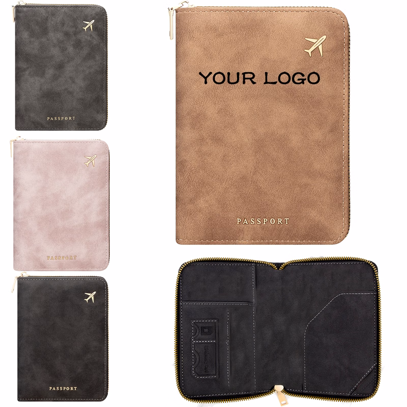 MOQ 20 PCS Multi-Card Passport Cover