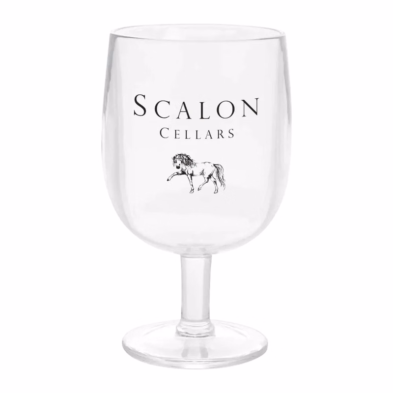 8oz. Acrylic Stacking  Wine Glass