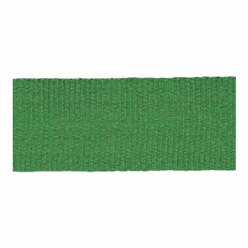 Solid Green "V" Neck Ribbon with Clip, 1 1/2" wide
