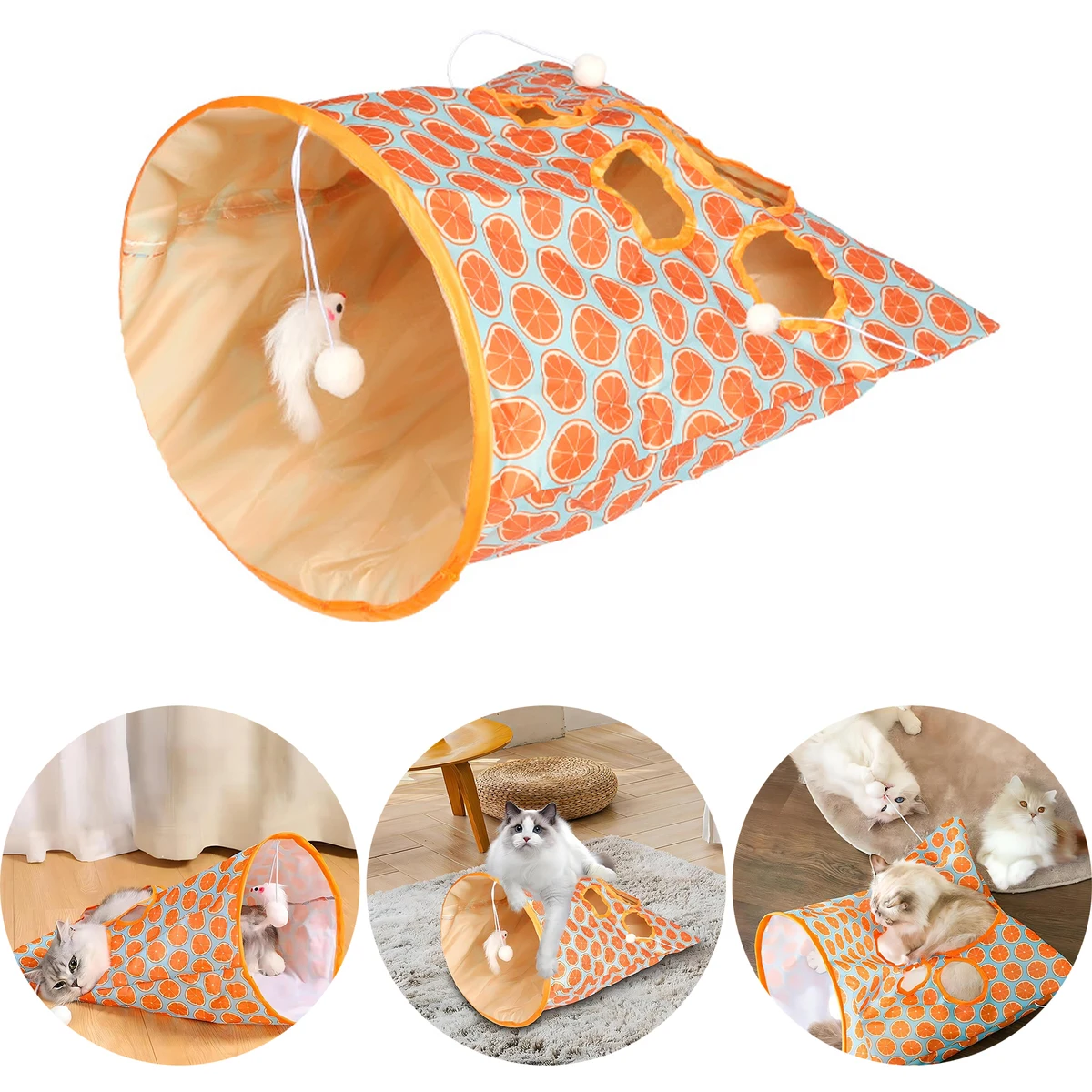 Cat Tunnel Bag Toy 1