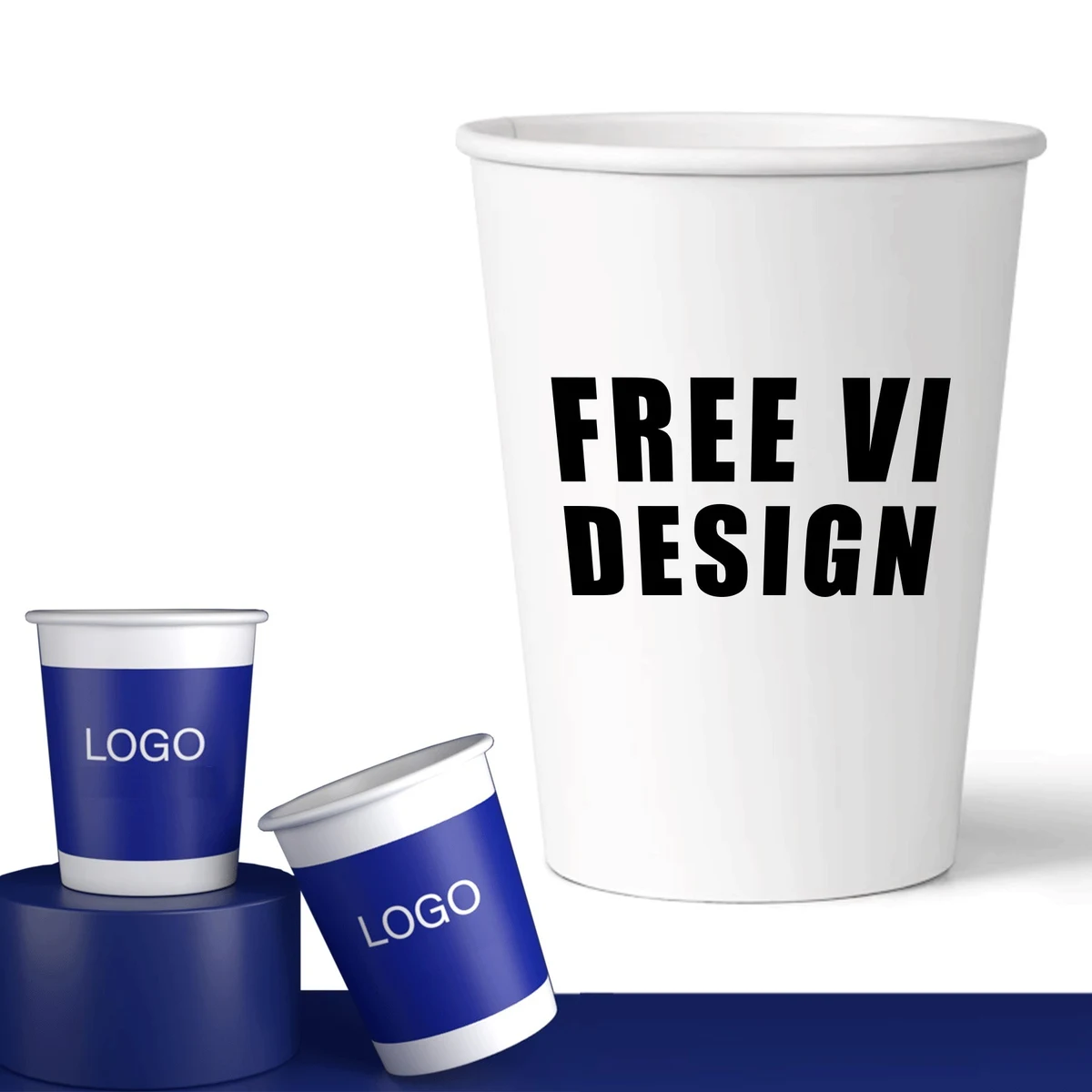 9 Oz Disposable Paper Coffee Cups 1