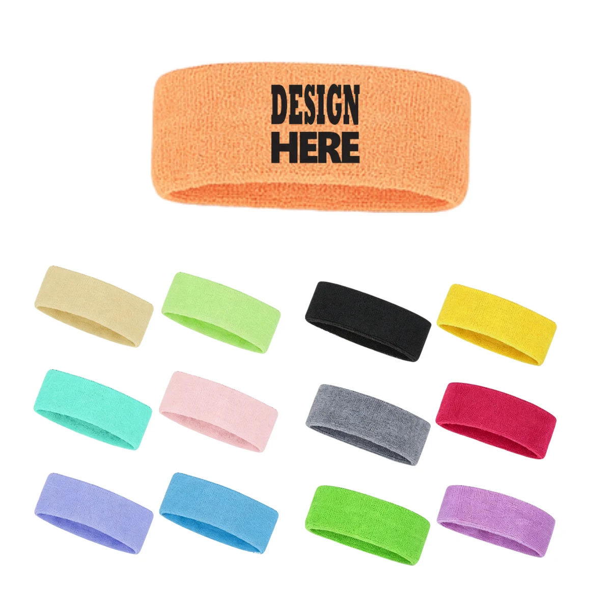 Personalized Custom Sports Headband 1