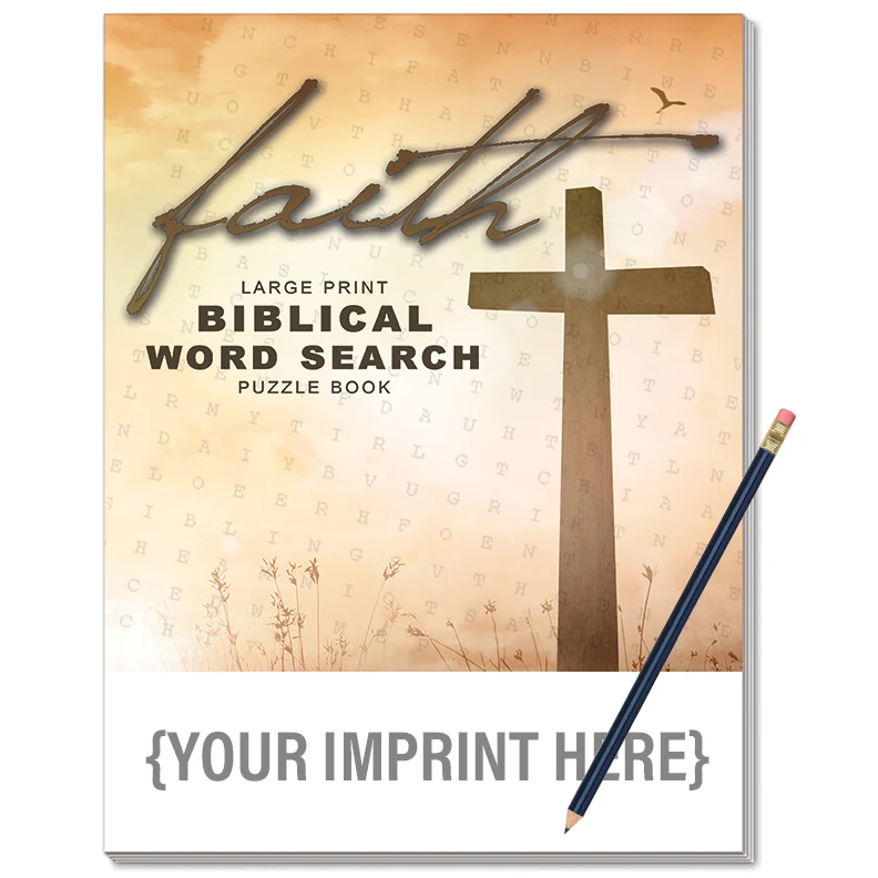 PUZZLE PACK - LARGE PRINT Biblical Word Search with Pencil 1