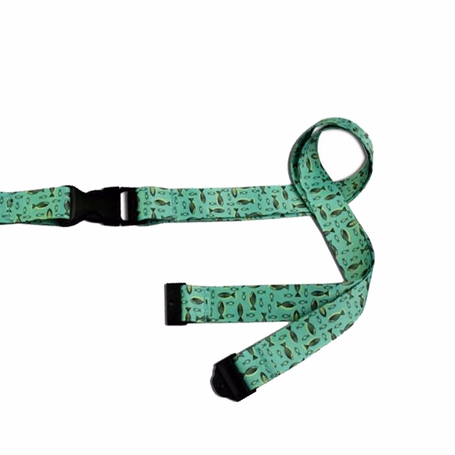 Safety Breakaway Lanyards, screen printed id Badge holder