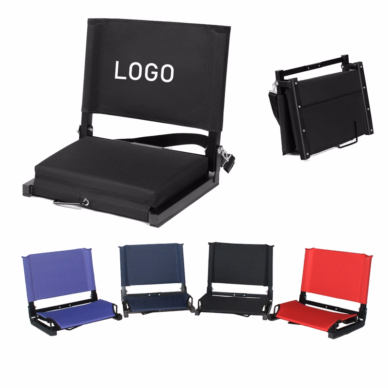 Portable Sports Folding Chair Stadium Seat For Bleachers
