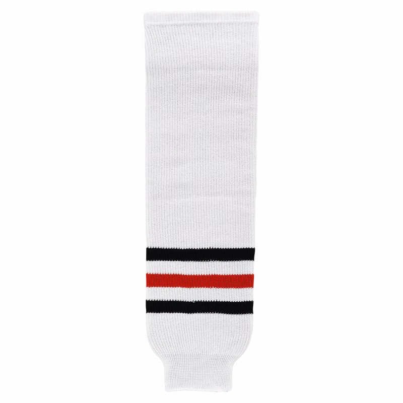 Knitted Striped Hockey Socks HS630-G205