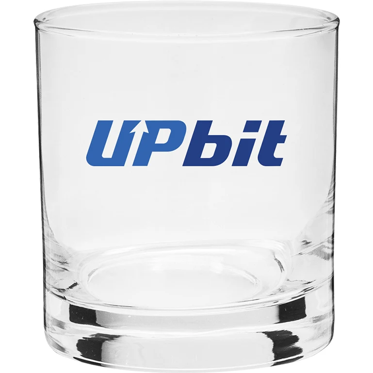 8 oz rocks, custom glassware with logo imprint 1