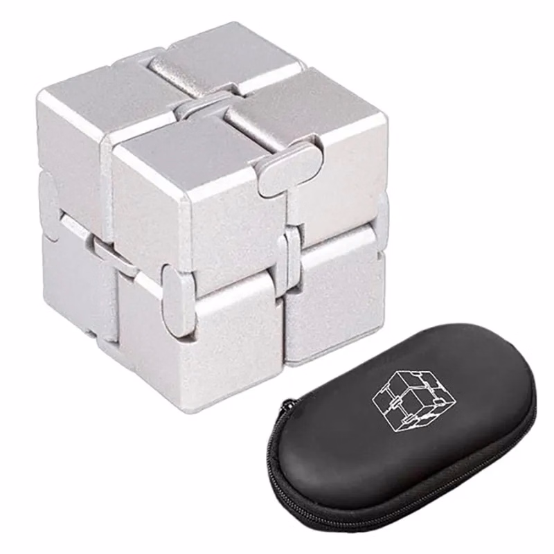 Metal Fidget Infinity Cube