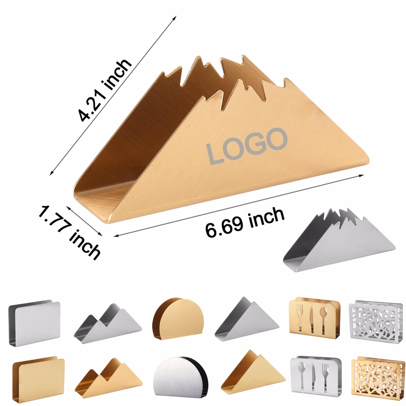 Stainless Steel Napkin Holder For Table