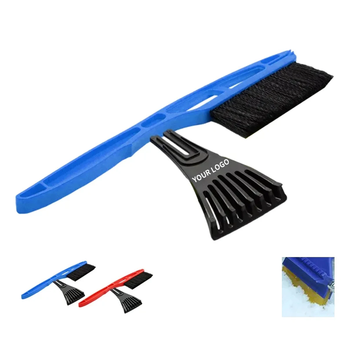 Extended Handle Snow Tool for Vehicle Use 1