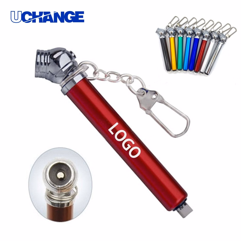 Compact Tire Gauge Keychain Tool
