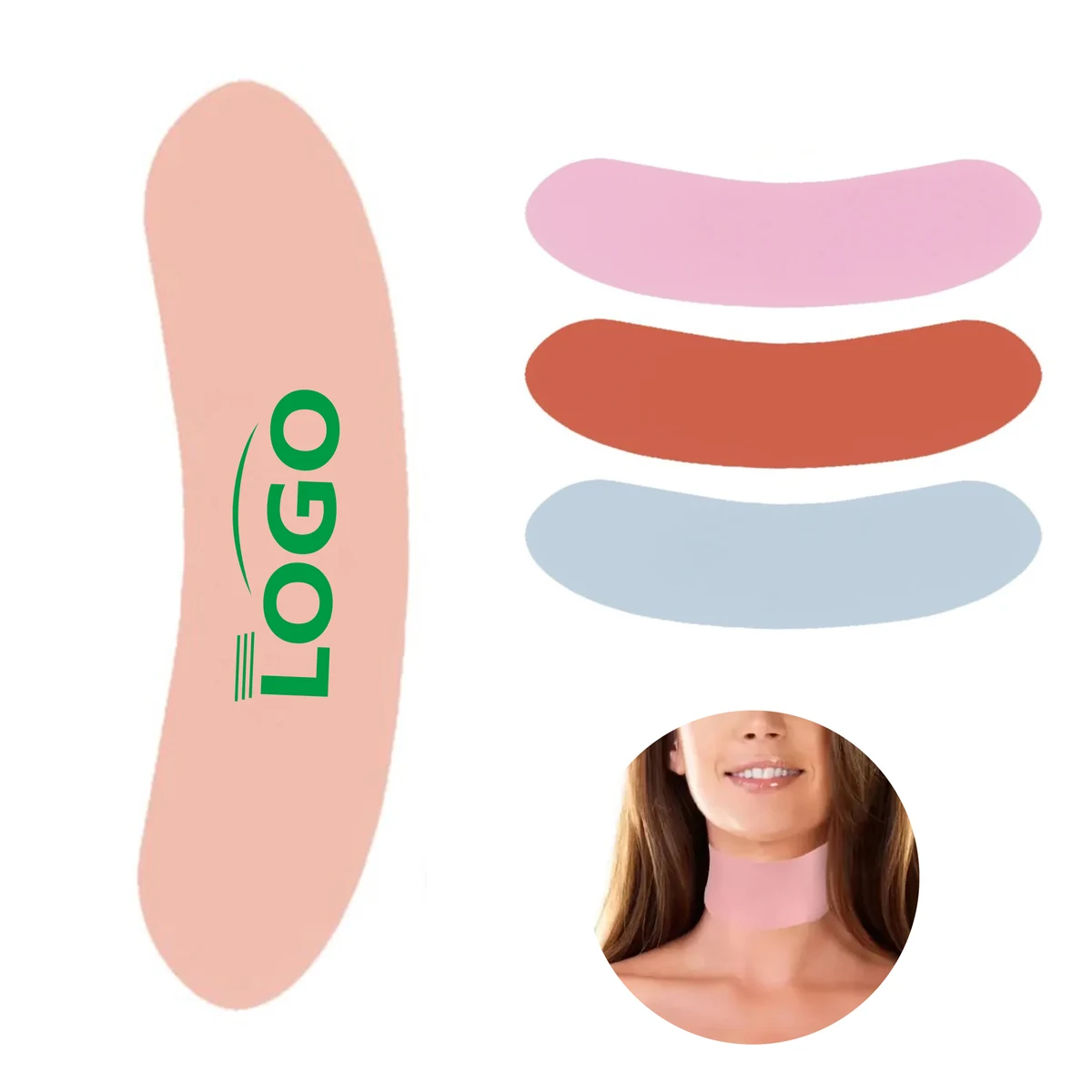 3D Silicone Neck Pad for Anti-Wrinkle and Skin Tightening 1