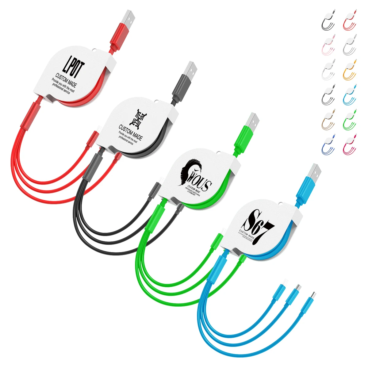 3-In-1 Scalable Fast Charging Cable 1