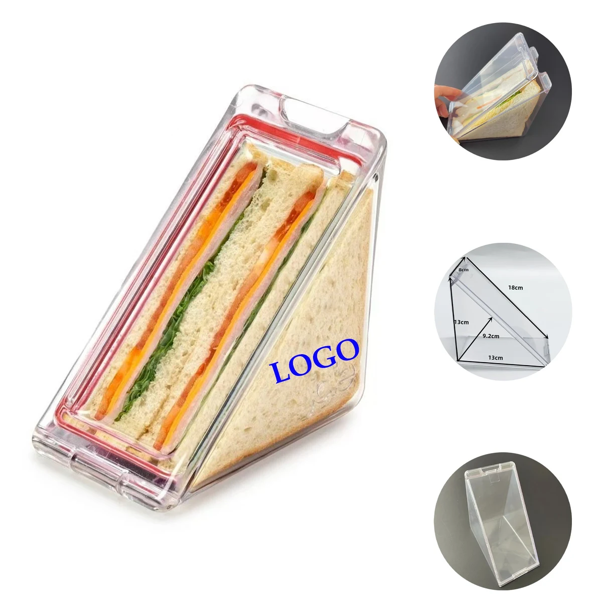 Triangle Sandwich Container 1
