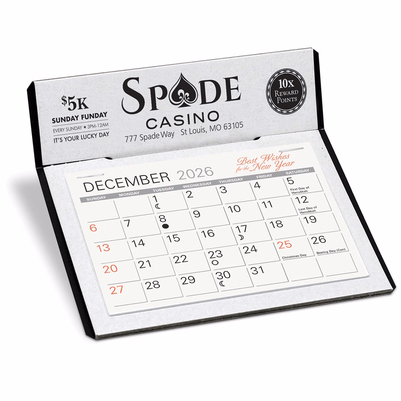 Natural Desk Calendar